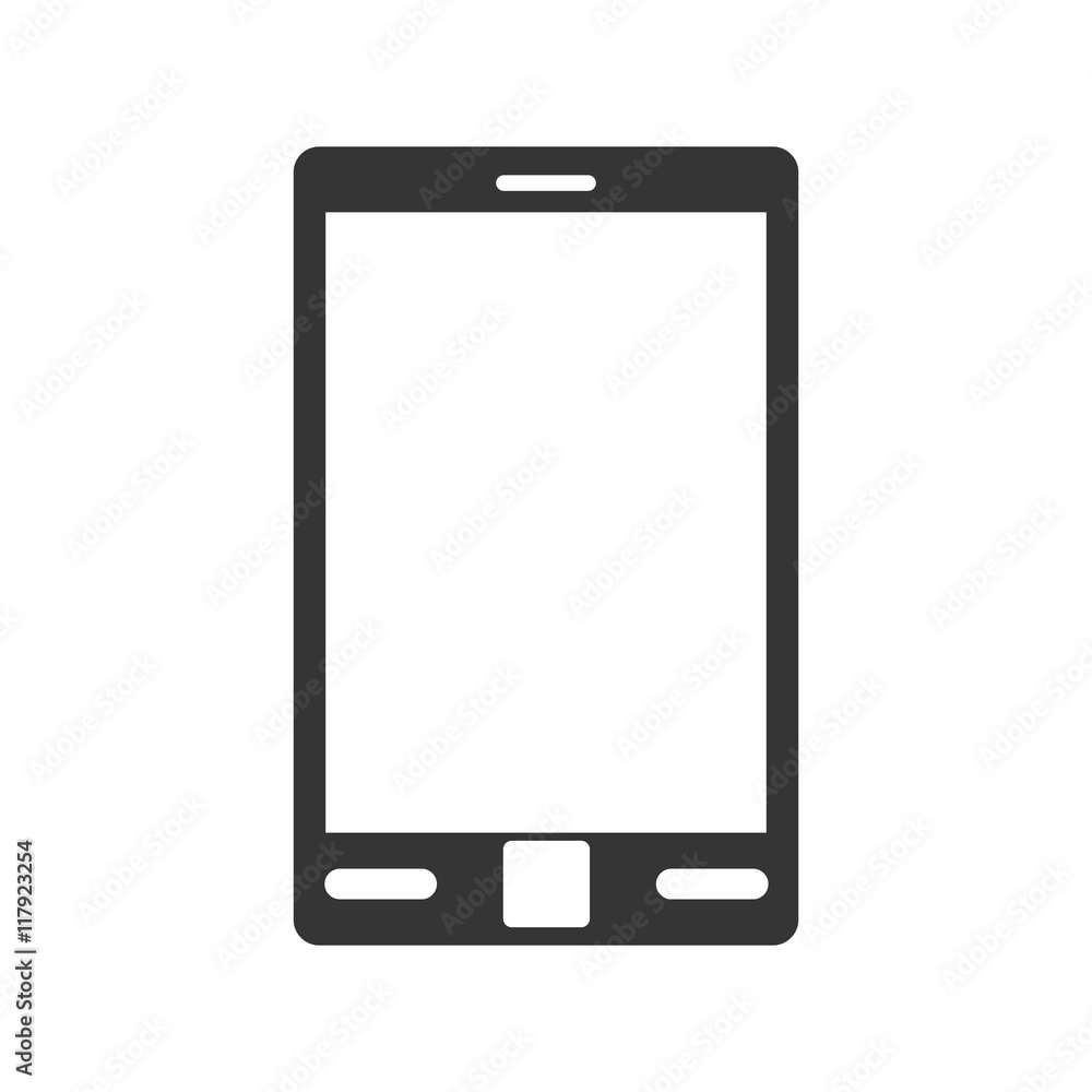smartphone screen phone vector graphic icon smartphone screen phone vector graphic icon