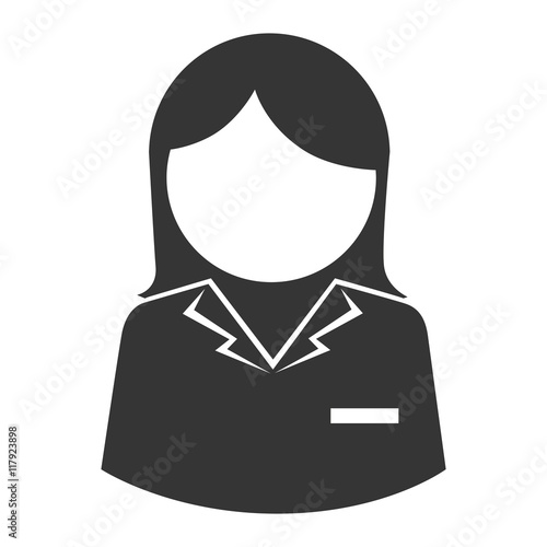 women support uniform icon vector graphic