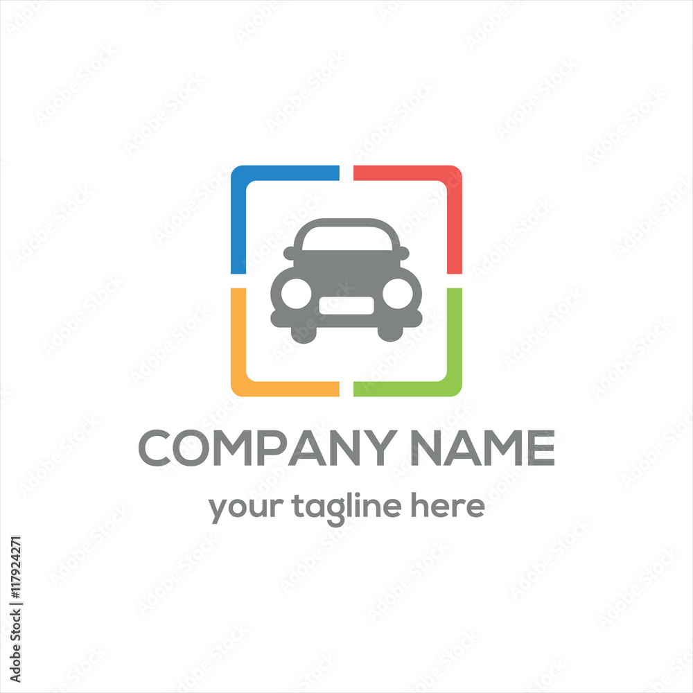 Classic Car logo vector Classic Car logo vector
