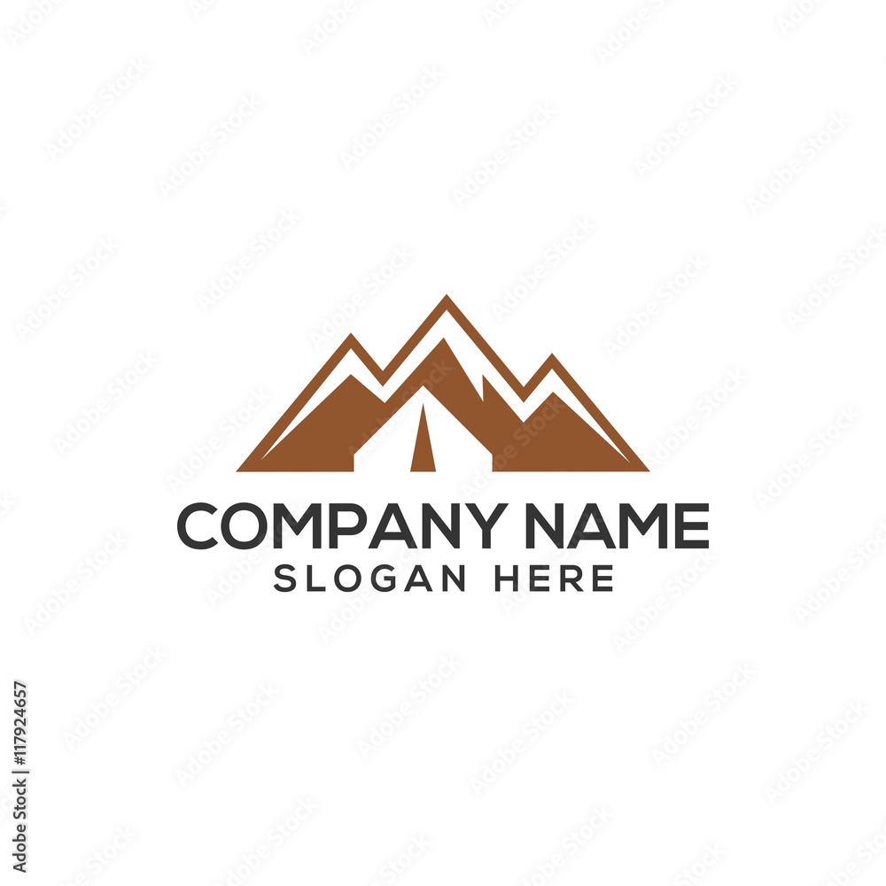 Adventure and Nature logo vector Adventure and Nature logo vector