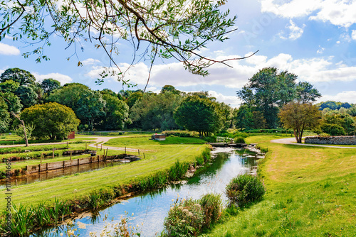 Stream with nature photo