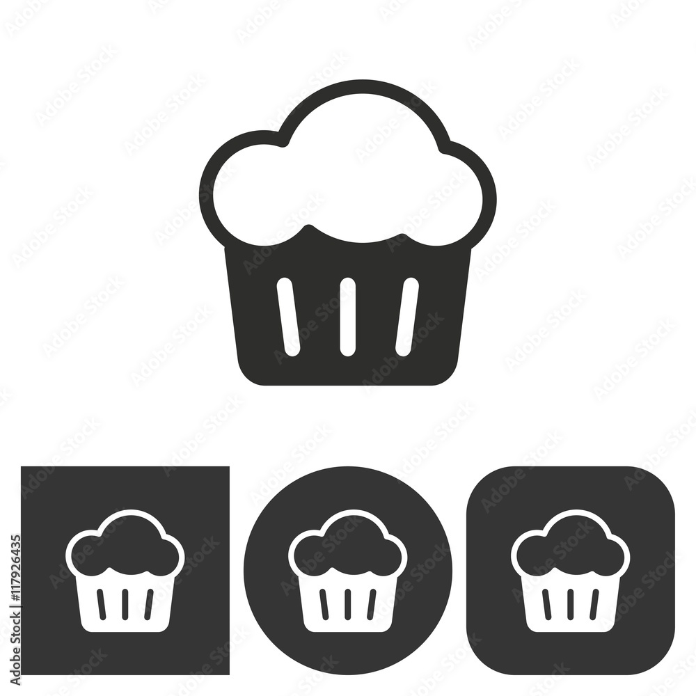Cake - vector icon. Cake - vector icon.