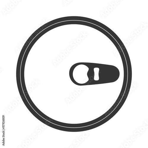 can top soda drink icon vector graphic