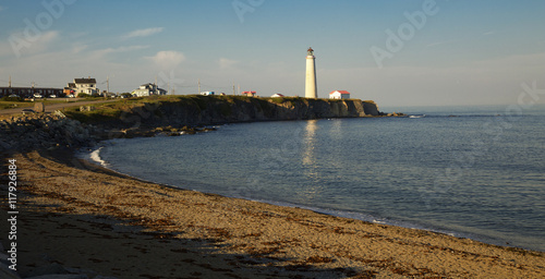 La Martre lighthouse in Gaspesie, Quebec