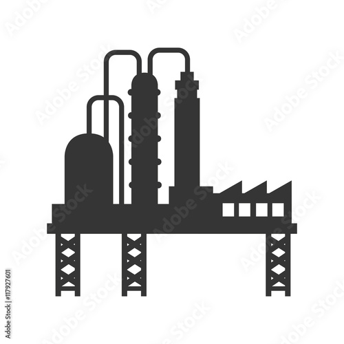 plant oil industry icon vector graphic