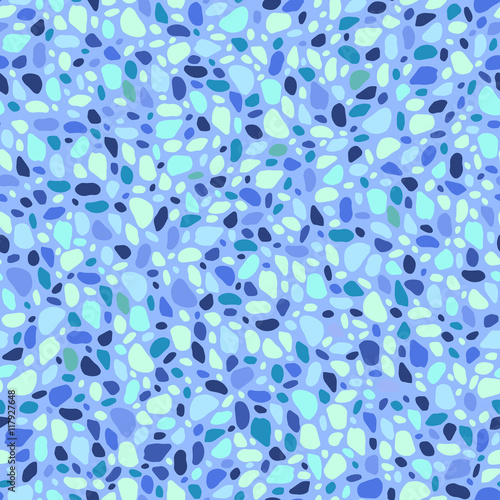 Seamless pattern with  stones