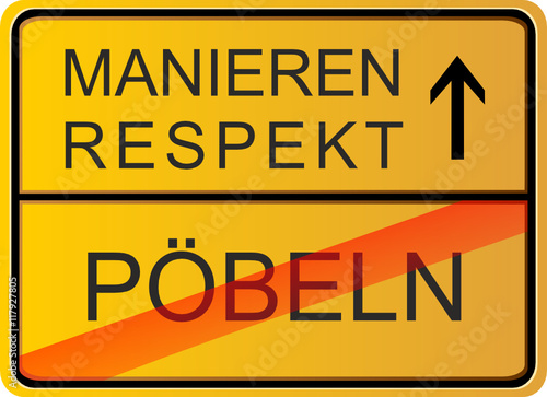 Manieren – Pöbeln