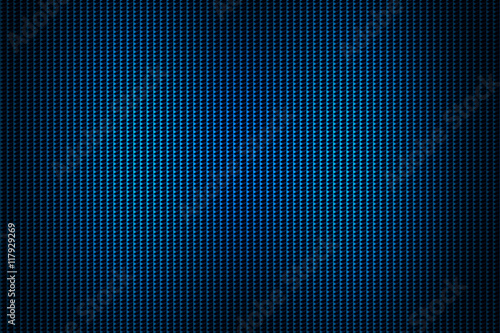blue chrome grille. metal background.