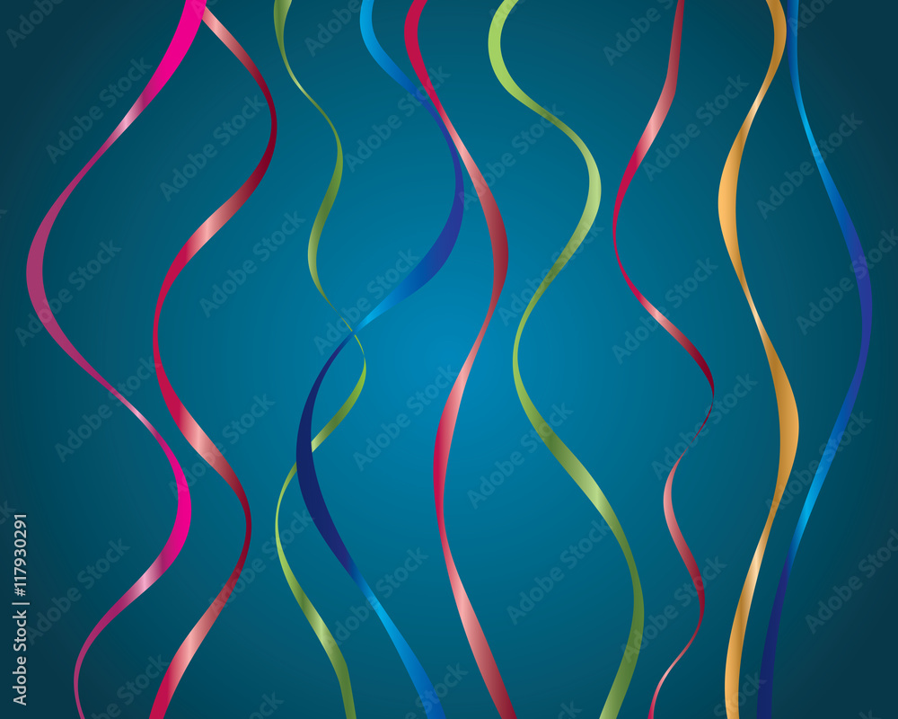 Vecteur Stock ribbon streamers Adobe Stock