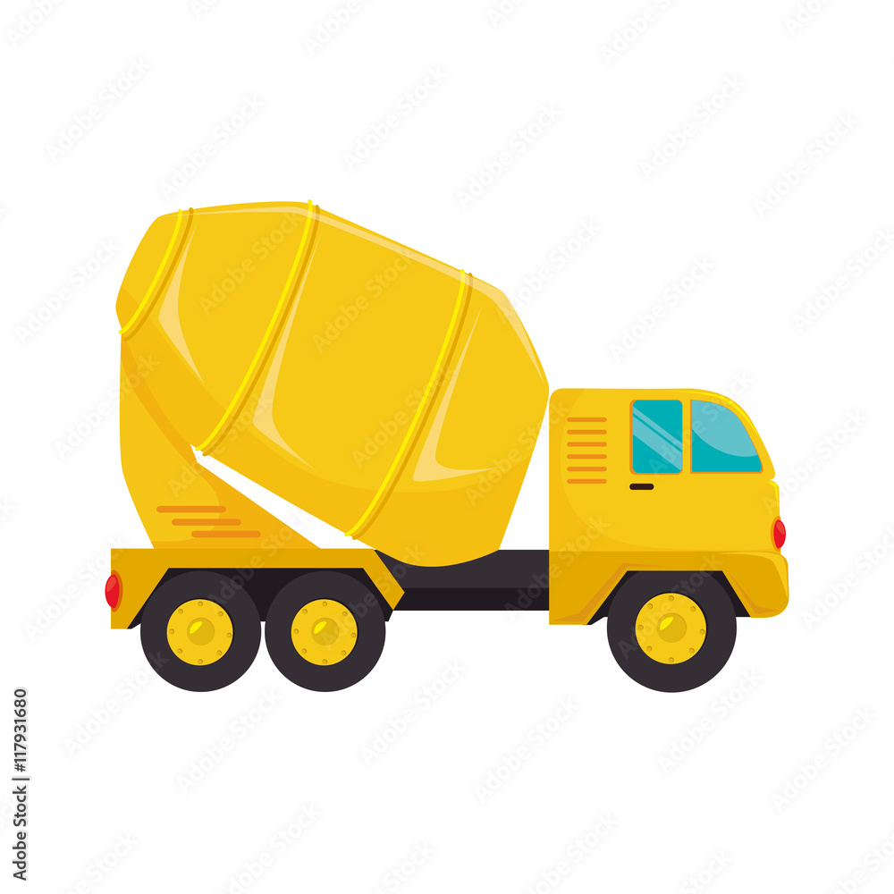 mixer concrete truck machinary cargo construction mix vector graphic isolated illustration mixer concrete truck machinary cargo construction mix vector graphic isolated illustration