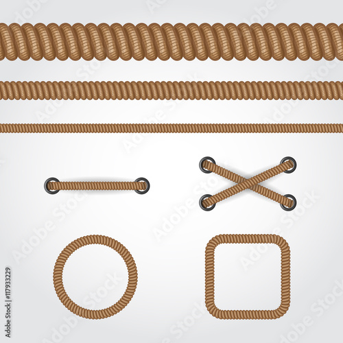 Set of rope
