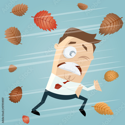 autumn storm wind clipart