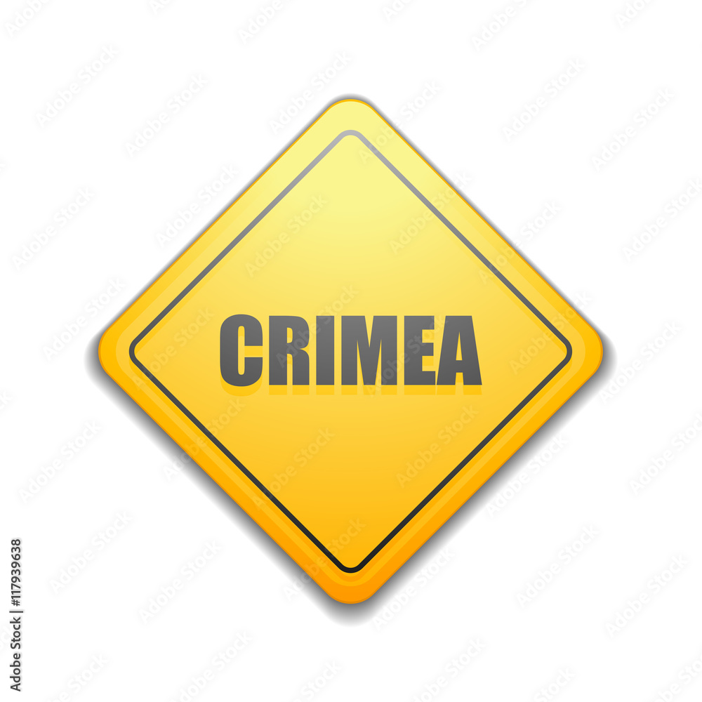 Crimea Hazard sign Crimea Hazard sign