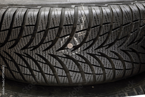 nail in tyre