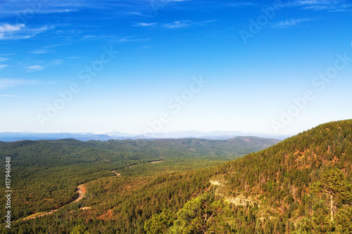 Road Leading Into Mogollon Rim