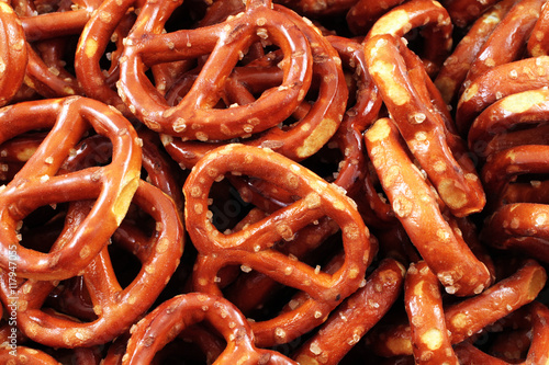 Pretzels Close Up