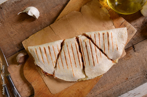 Wallpaper Mural Homemade quesadilla Torontodigital.ca