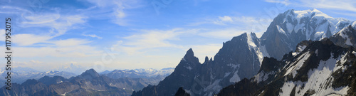 Mont Blanc panorama