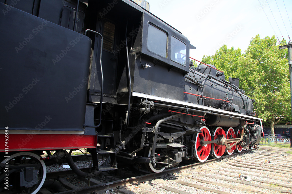 Naklejka premium Pociąg