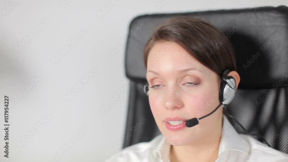 pretty customer service operator or secretary pretty customer service operator or secretary