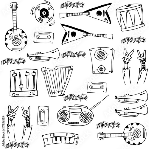 Element music doodles theme