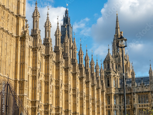 Palace of Westminster in London