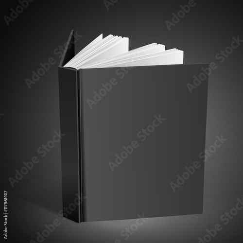 blank hardcover book