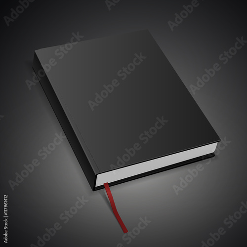 blank hardcover book