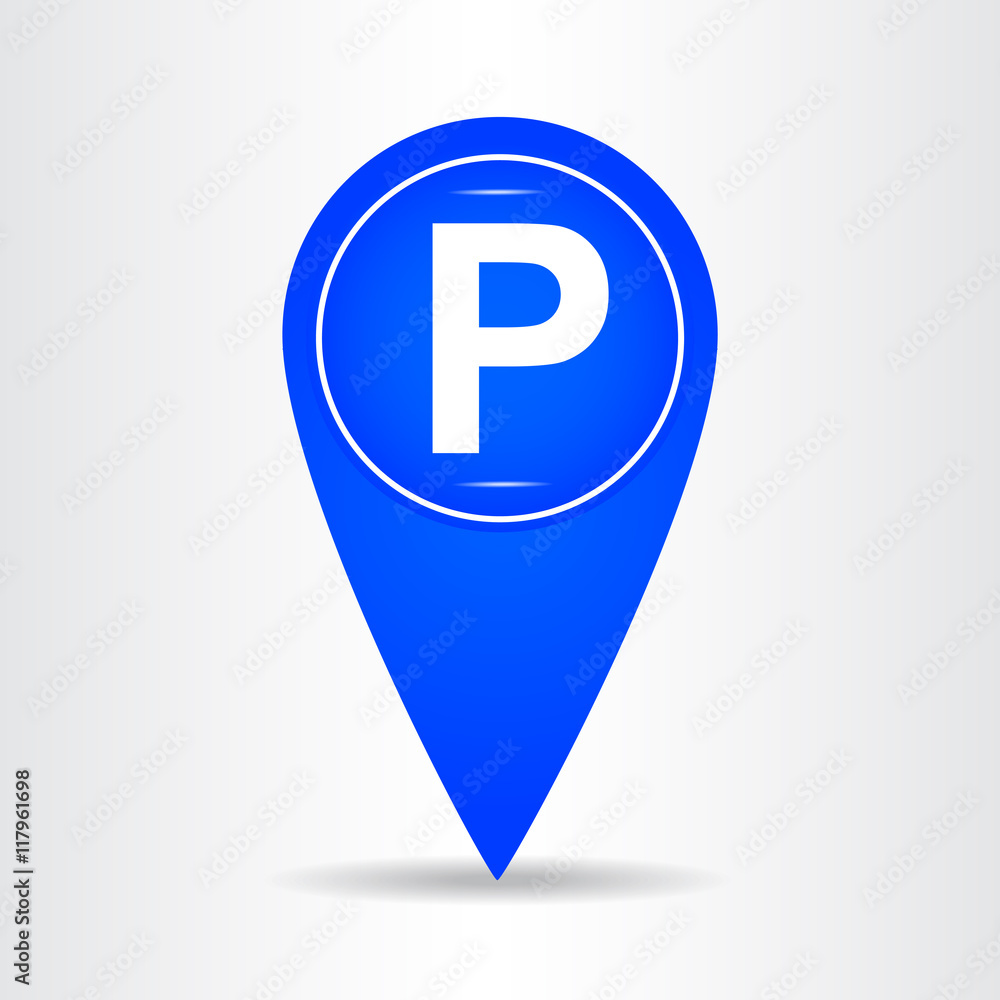 Parking pointer. Parking pointer.