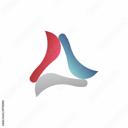 triangle vector logo icon