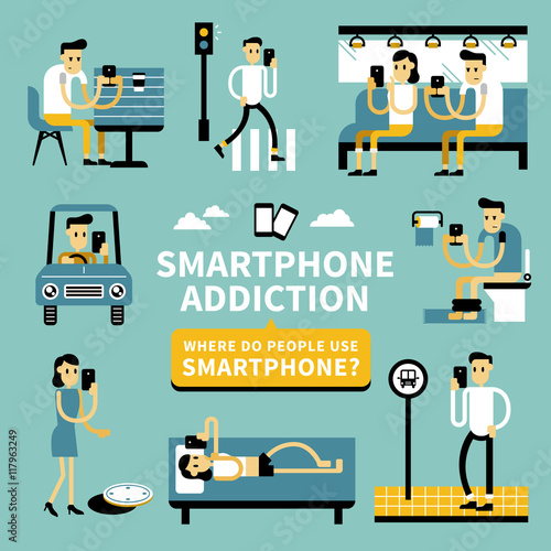 Smart phone addiction