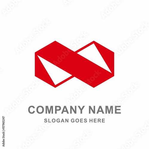 Double Geometric Hexagon Infinity Letter N Vector Logo Template Free Download Double Geometric Hexagon Infinity Letter N Vector Logo Template - GFXLoad