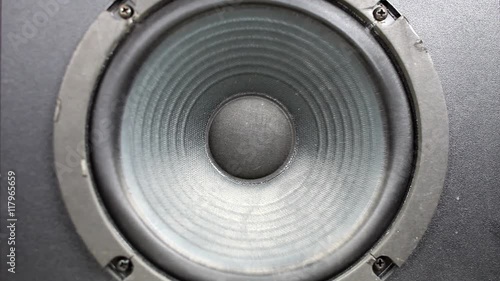 Wallpaper Mural speaker cone pumping from bass sound Torontodigital.ca