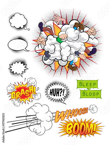 Comic Book Pop Art Graphics