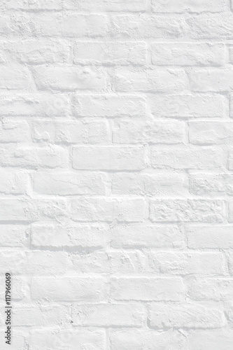 白いレンガの背景 White brick background