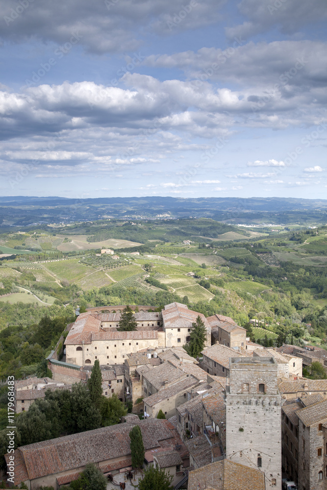 San Gimignano Village, Tuscany
