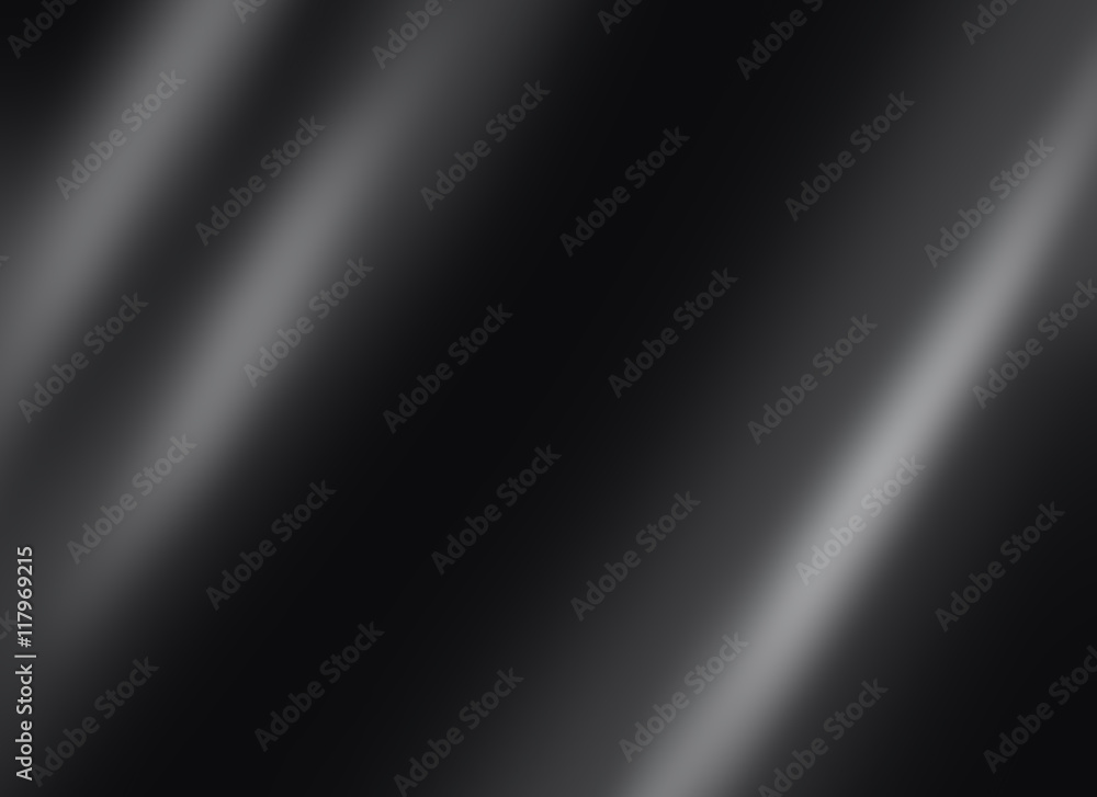 Black shiny metal sheet dark background texture with a copy space for your  text. Stock Illustration