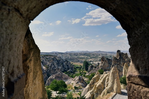 The Goreme Open-Air Museum resembles a vast monastic complex composed of scores of refectory monasteries placed side-by-side, each with its own fantastic church