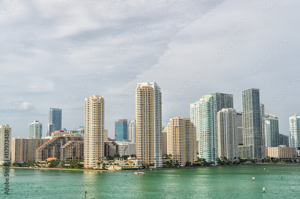 miami, floria. City skyline