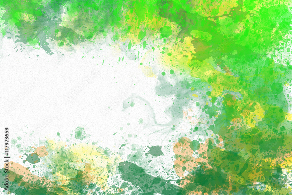 abstract watercolor background with copy space