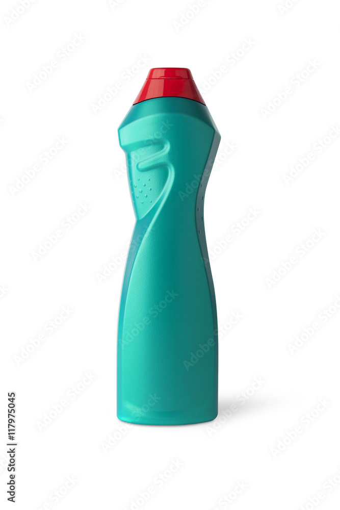 Plastic bottle mint color Plastic bottle mint color