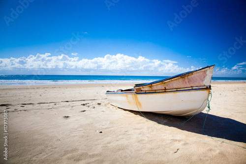boat on beach