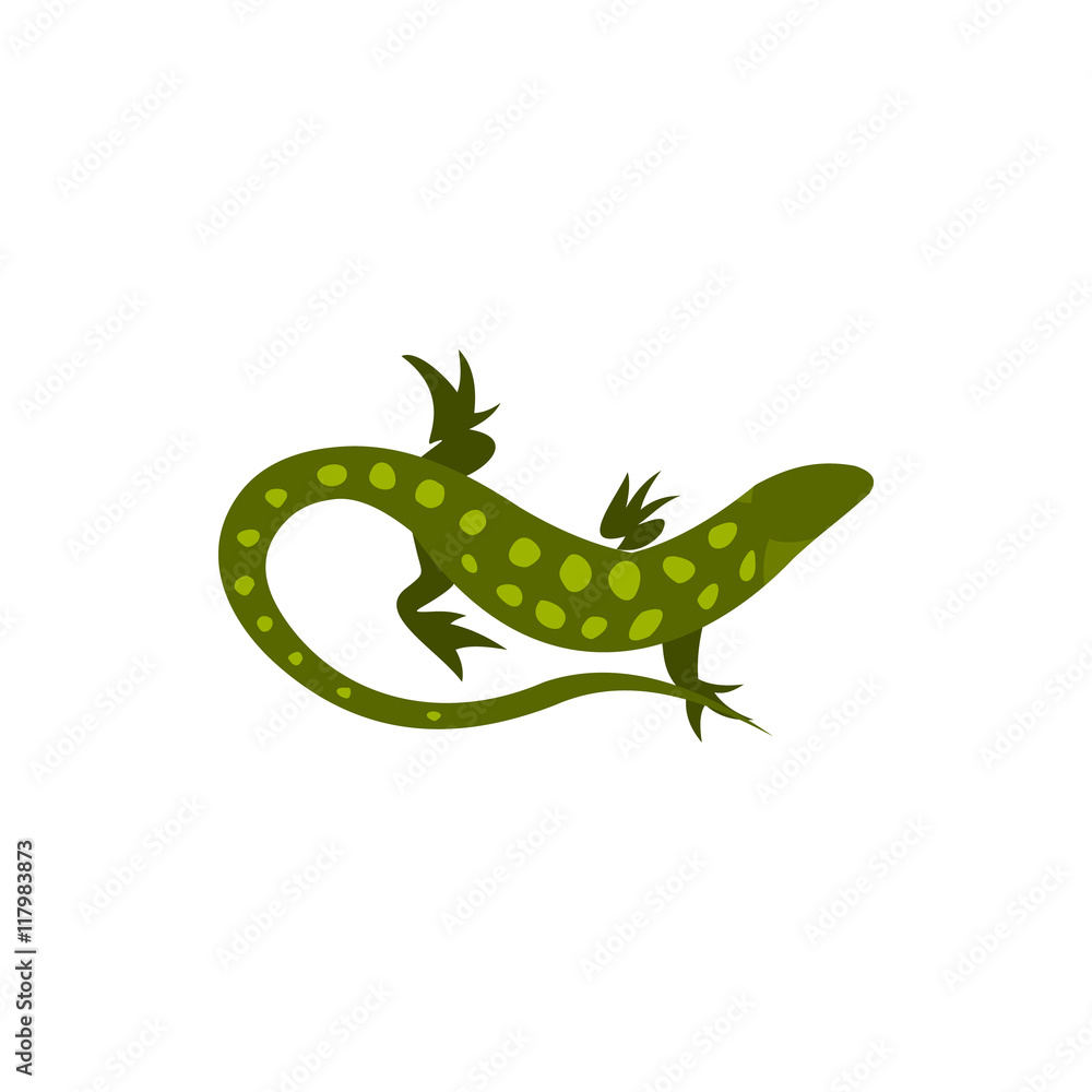 Fototapeta premium Triton icon in flat style on a white background