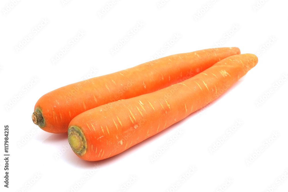 carrot isolated on white background carrot isolated on white background