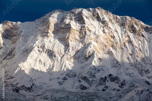 South face of Annapurna I from Annapurna Base Camp, Annapurna Sanctuary, Kaski District, Nepal