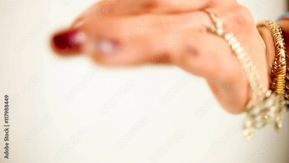 hands of an oriental arabic style dancer hands of an oriental arabic style dancer