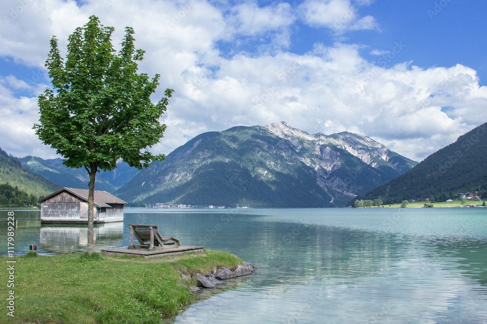 Fototapeta premium Blick auf den Achensee