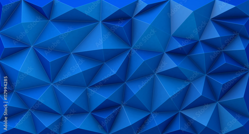 Blue abstract geometric background Blue abstract geometric background