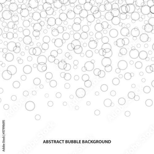 Abstract bubble background.
