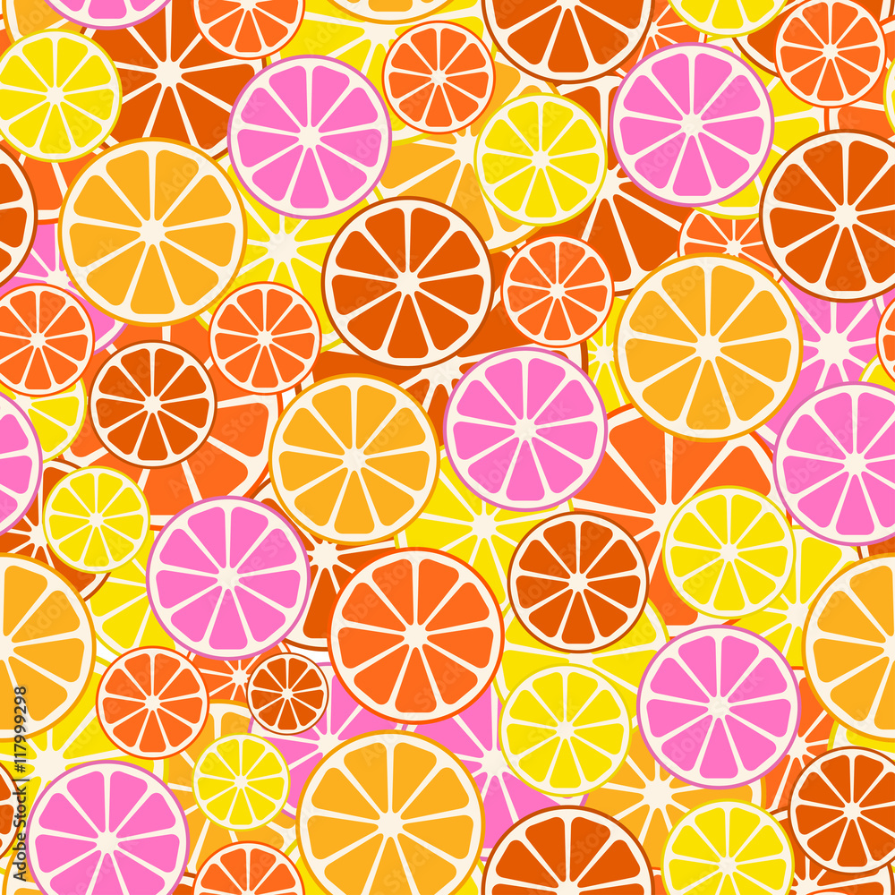 Colorful fruit pattern - seamless. Colorful fruit pattern - seamless.